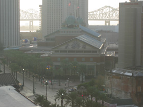 View from the Marriott